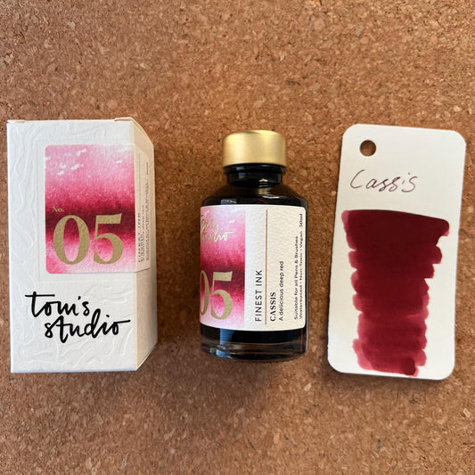 Tom's Studio #5 Cassis Standard Fountain Pen Ink 50ml