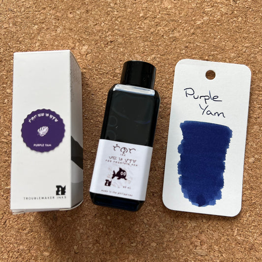 Troublemaker Puple Yam Standard Fountain Pen Ink 60ml