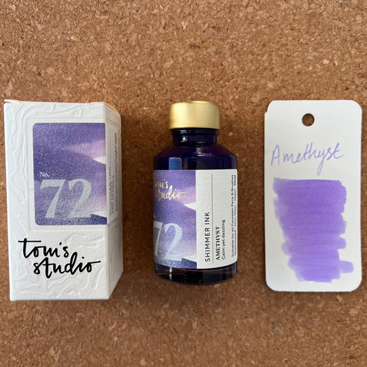 Tom's Studio #72 Amethyst Fountain Pen Ink 50ml