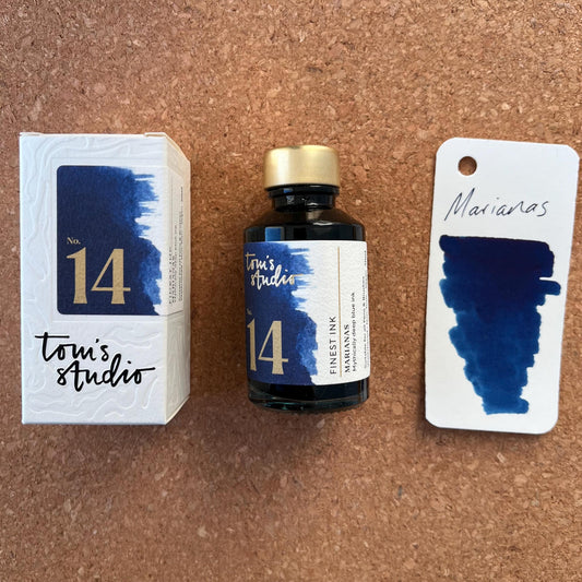 Tom's Studio #14 Marianas Standard Fountain Pen Ink 50ml