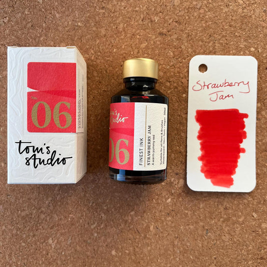 Tom's Studio #6 Strawberry Jam Fountain Pen Ink 50ml