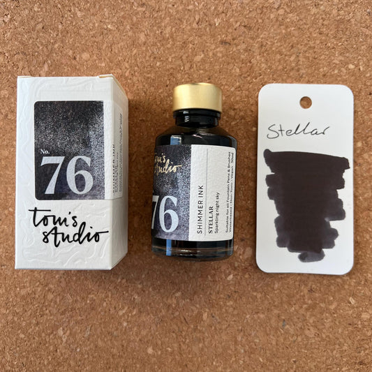 Tom's Studio #76 Stellar Shimmer Fountain Pen Ink 50ml