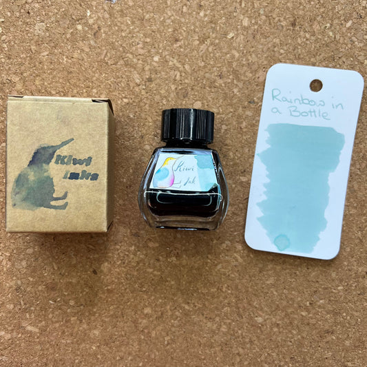 Kiwi Inks Rainbow In A Bottle Multishader Fountain Pen Ink 30ml