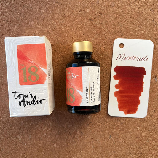 Tom's Studio #18 Marmalade Fountain Pen Ink 50ml