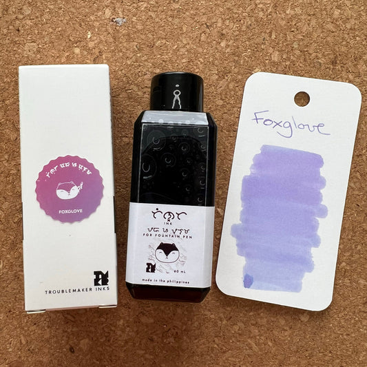 Troublemaker Foxglove Shading Fountain Pen Ink 60ml