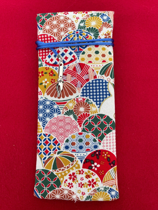 Happy Bunny - Double Pen Kimono Case with Soft Luxurious Satin Interior