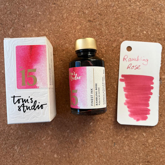 Tom's Studio #15 Rambling Rose Fountain Pen Ink 50ml