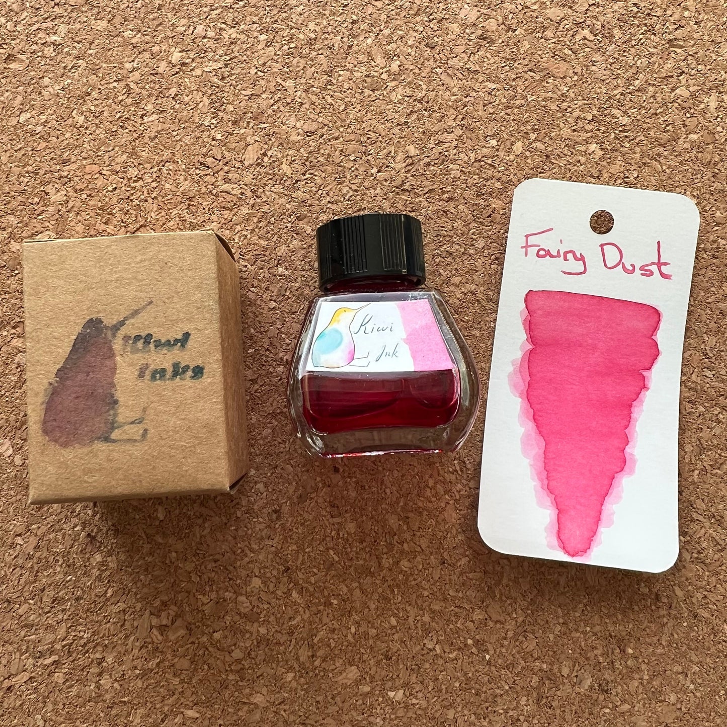 Kiwi Inks Fairy Dust Shimmer Fountain Pen Ink 30ml