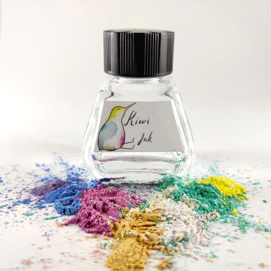 Kiwi Inks Nebula Space Kitty Shimmer & Sheen Fountain Pen Ink 30ml