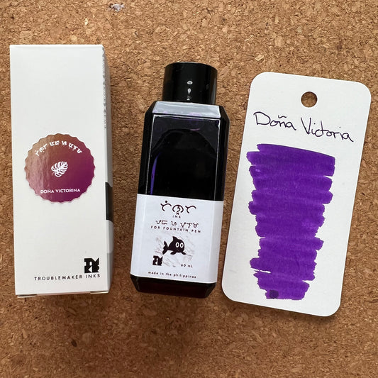 Troublemaker Doña Victorina Sheening Fountain Pen Ink 60ml