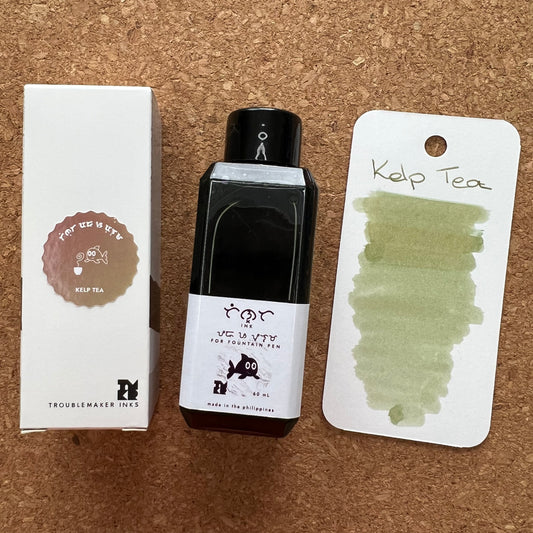 Troublemaker Kelp Tea Shading Fountain Pen Ink 60ml