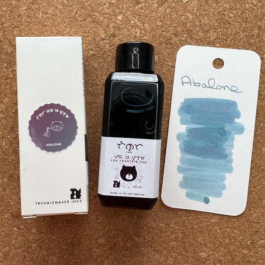 Troublemaker Abalone Shading Fountain Pen Ink 60ml