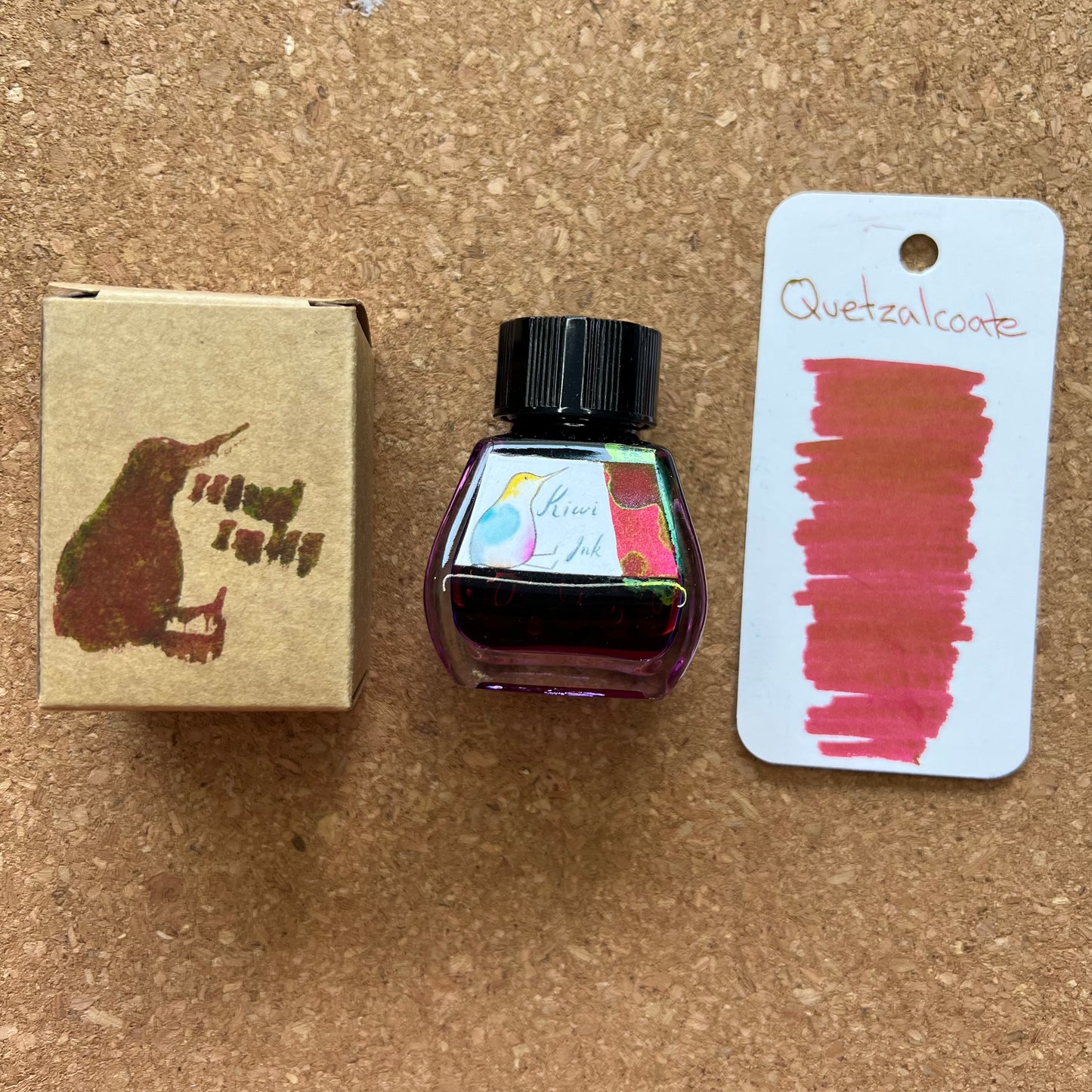 Kiwi Inks Quetzalcoatl Shimmer & Sheen Fountain Pen Ink 30ml