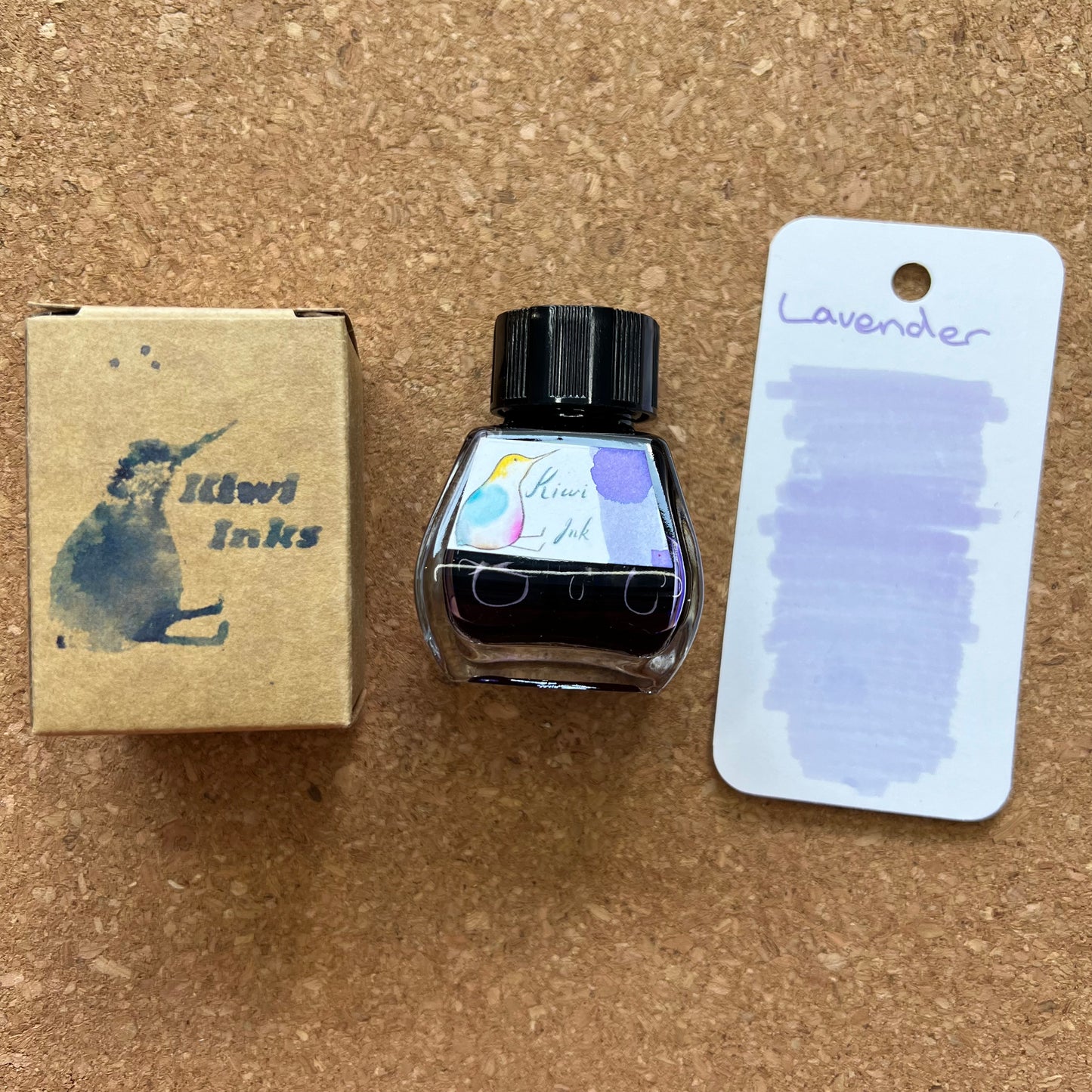 Kiwi Inks Lavender Multishader Fountain Pen Ink 30ml