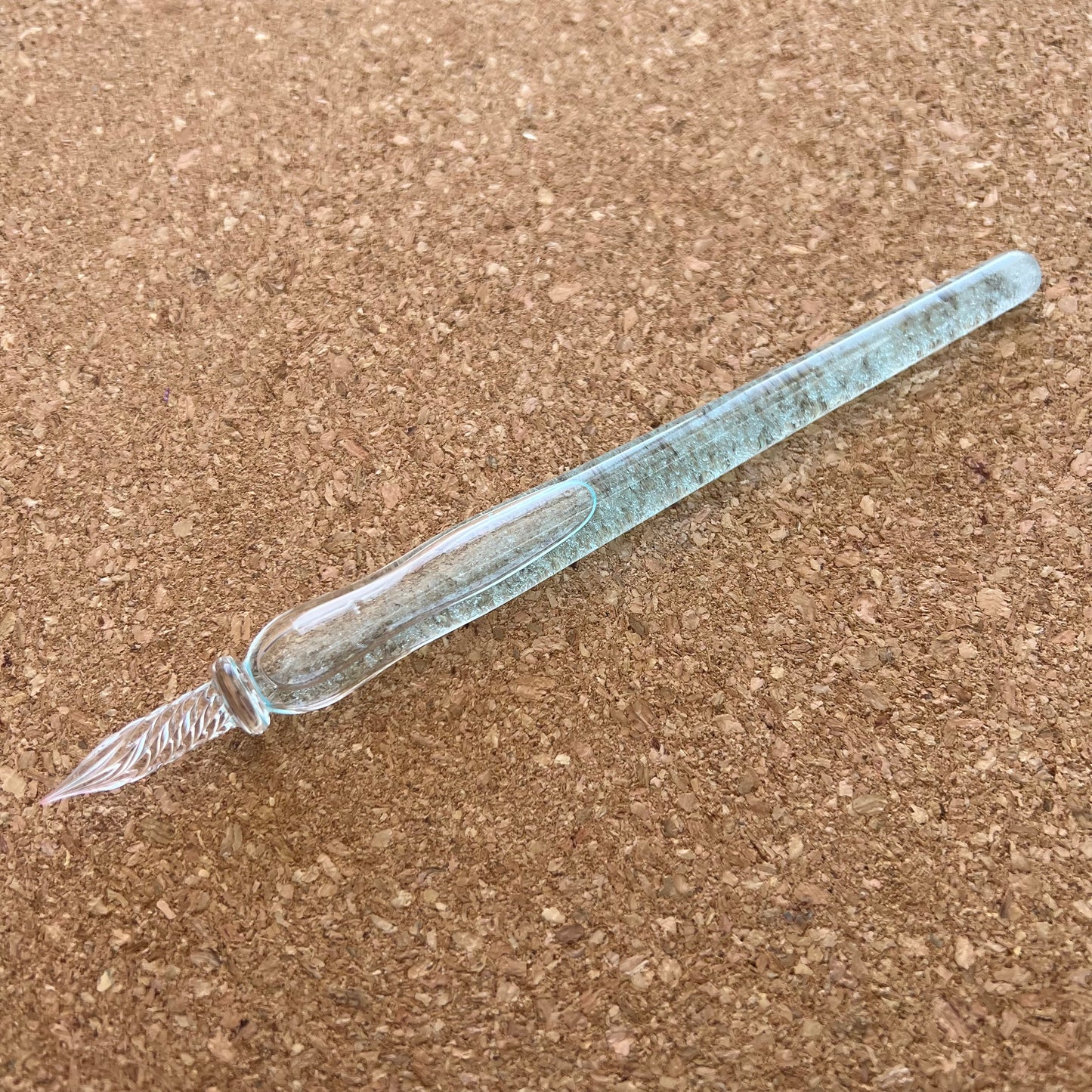 Blue Storm Crystals Glass Pen